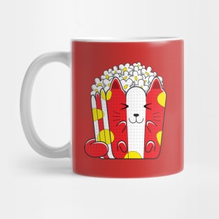 Cute Cat Popcorn Mug